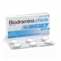 BIODRAMINA 20 MG 6 CHICLES