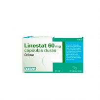 LINESTAT 60 MG, 42 CÁPSULAS...