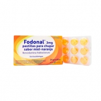 FODONAL 3MG, 24 PASTILLAS...