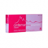 CINFAMAR INFANTIL 25MG, 10...