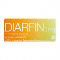 DIARFIN 2 MG 20 CAPSULAS
