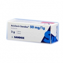 ACICLOVIR SANDOZ EFG 50...