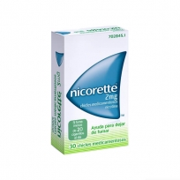 NICORETTE 2MG, 30 CHICLES...
