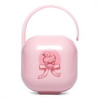 Suavinex Portachupetes Rosa...