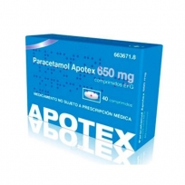 PARACETAMOL APOTEX EFG 650...