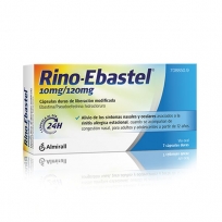 RINO EBASTEL 10/120 MG 7...